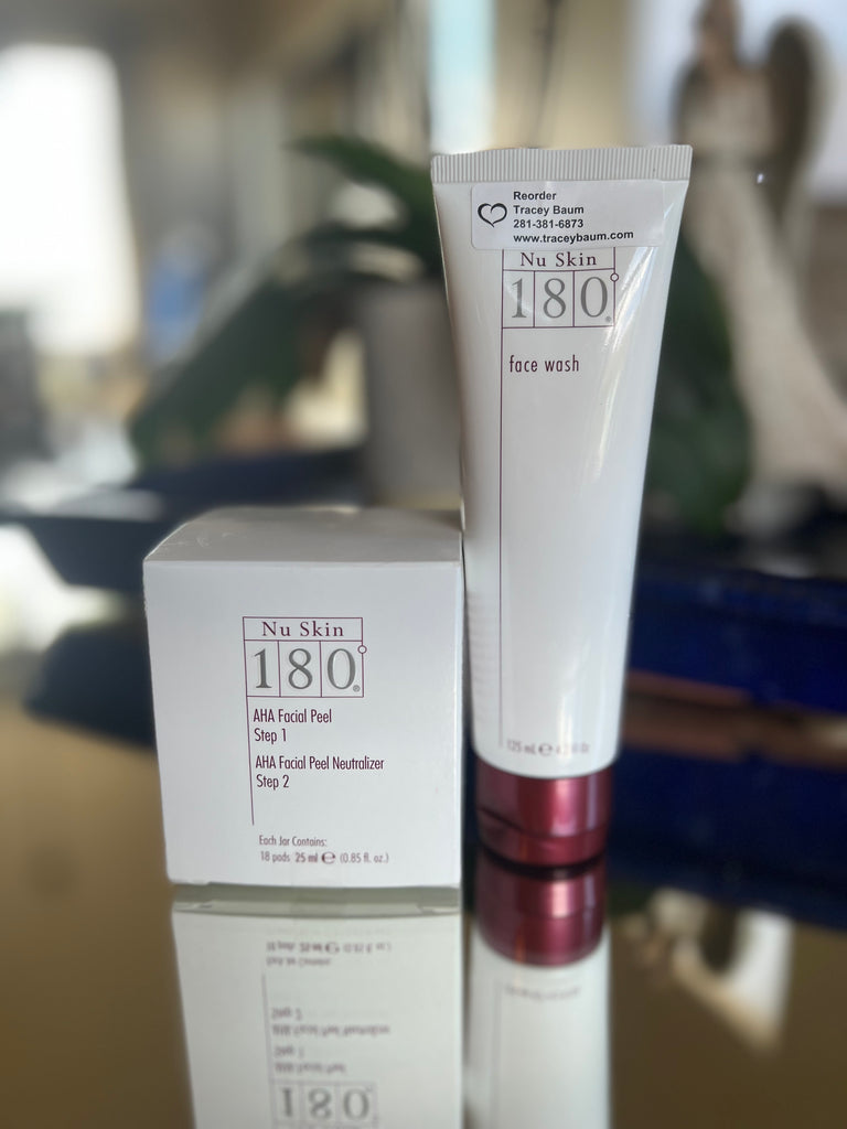 Bundle #12 - AHA Face Peel with 180 Face Wash – Every Day with Tracey